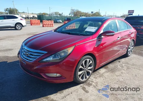 2013 Hyundai Sonata Limited 2.0T из США, поврежденный, VIN 5NPEC4AB8DH607499